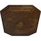 Ekena Millwork Felix Ceiling Medallion, Hand-Painted Root Beer Crackle, 25 1/4"W x 17 1/4"H x 1 3/4"P CM25FERBC - alternate 3